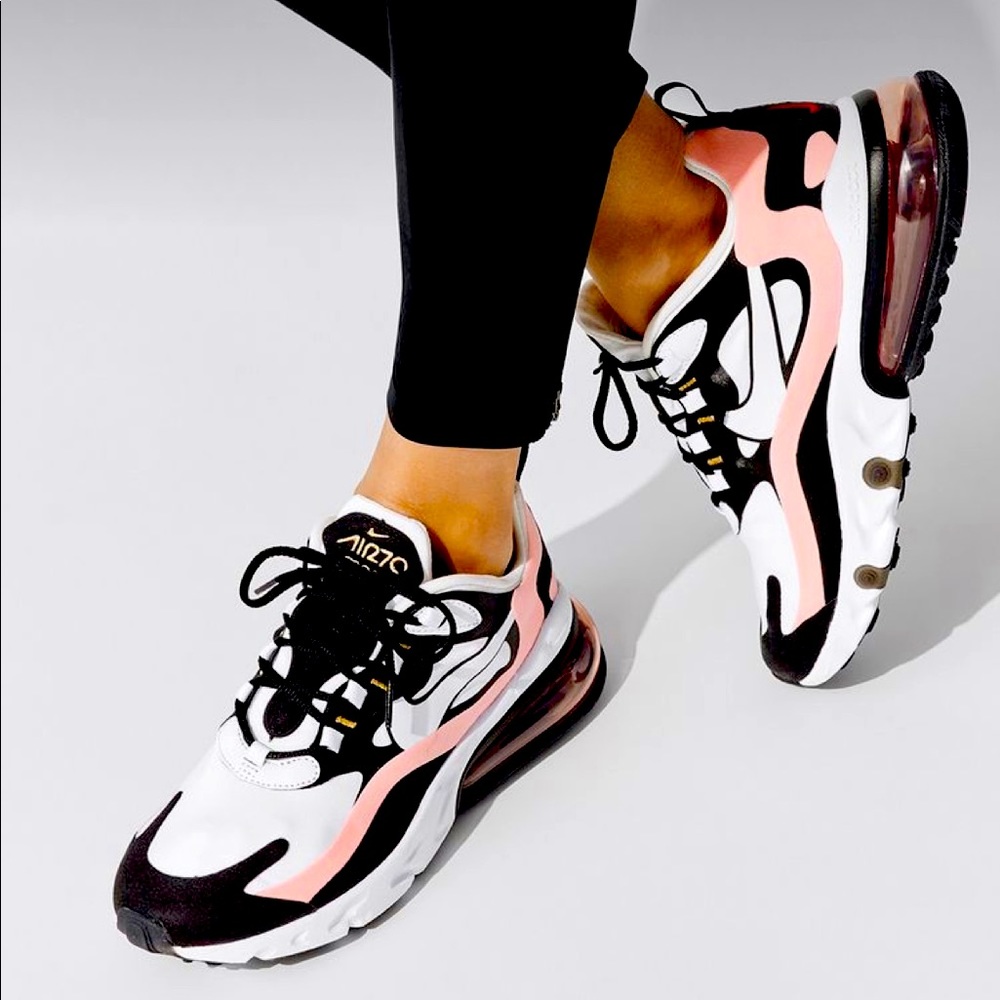 👟Amazing Nike AIR MAX 270 REACT Marathon Running/Sneakers.
